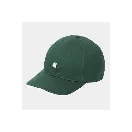CARHARTT MADISON LOGO CAP 100 % COTTON DARK FIR / WAX