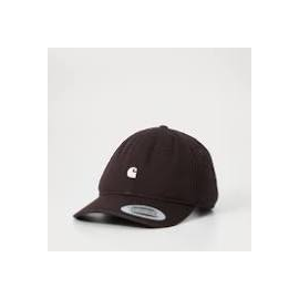 CARHARTT MADISON LOGO CAP 100 % COTTON PALISANDER / WAX