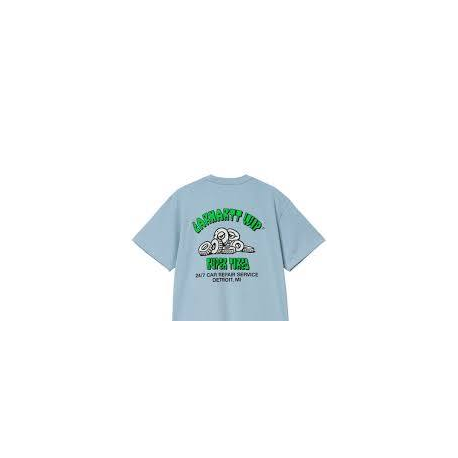 CARHARTT S/S SUPER TIED T-SHIRT 100% COTTON DUSTY ICE