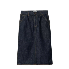 CARHARTT W'SINGLE KNEE SKIRT BLUE RINSED