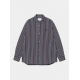CARHARTT L/S PALANCE SHIRT STRIPE DARK NAVY