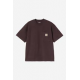 CARHARTT S/S WORK POCKET T-SHIRT PLAISANDER
