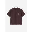CARHARTT S/S WORK POCKET T-SHIRT PLAISANDER