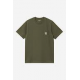 CARHARTT S/S WORK POCKET T-SHIRT OLIVE