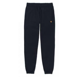 CARHARTT WIP CHASE SWEAT PANT DARK NAVY / GOLD