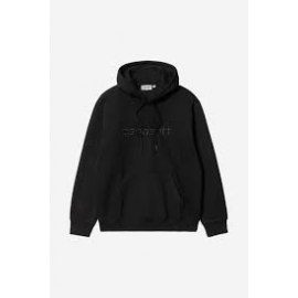 CARHARTT WIP HOODED SWEAT BLACK / BLACK