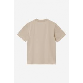 CARHARTT WIP S/S CHASE T-SHIRT FLEUR DE SEL / GOLD 