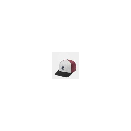 VOLCOM FULL STONE HTHR FLEXFIT HAT DARK SLATE 