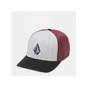 VOLCOM FULL STONE HTHR FLEXFIT HAT DARK SLATE