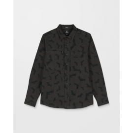 VOLCOM FA JJ VILLARD LS RINSED BLACK