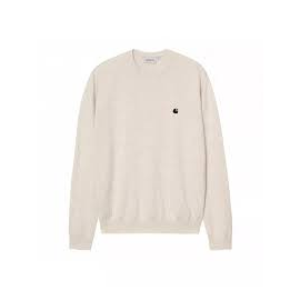 CARHARTT WIP MADISON SWEATER FLEUR DE SEL / BLACK