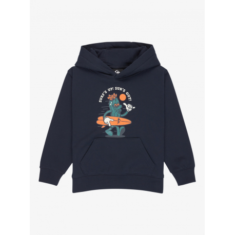 QUIKSILVER ENFANT SWEAT A CAPUCHE CACTUS