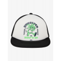 QUIKSILVER ENFANT SLAB BRUISER CASQUETTE BLANCHE WHITE