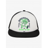 QUIKSILVER ENFANT SLAB BRUISER CASQUETTE BLANCHE WHITE
