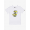 QUIKSILVER ENFANT T-SHIRT EV GONE SURFING WHITE