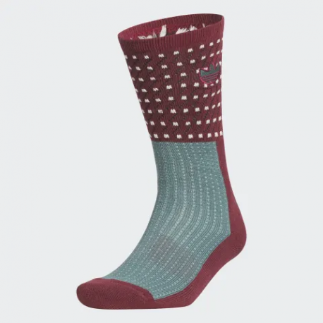 ADIDAS SOCKS SHMOO BORDEAUX / VERT