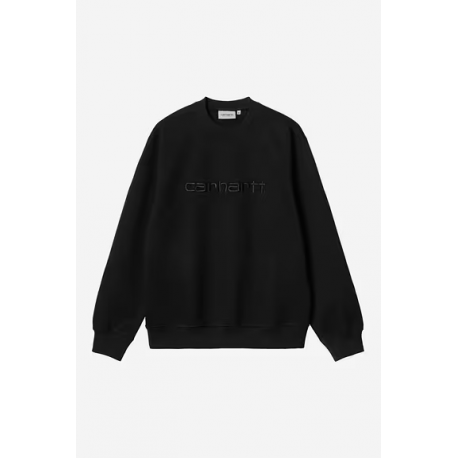 CARHARTT WIP SWEAT BLACK / BLACK