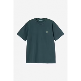 CARHARTT WIP S/S VISTA T-SHIRT DEEP LAGOON GARMENT DYED