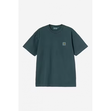 CARHARTT WIP S/S VISTA T-SHIRT DEEP LAGOON GARMENT DYED