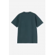 CARHARTT WIP S/S VISTA T-SHIRT DEEP LAGOON GARMENT DYED