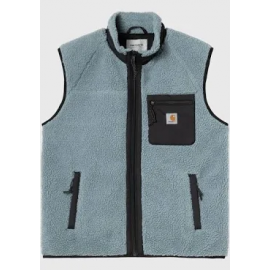 CARHARTT WIP PRENTIS VEST LINER 100 % POLYESTER CITADEL / BLACK