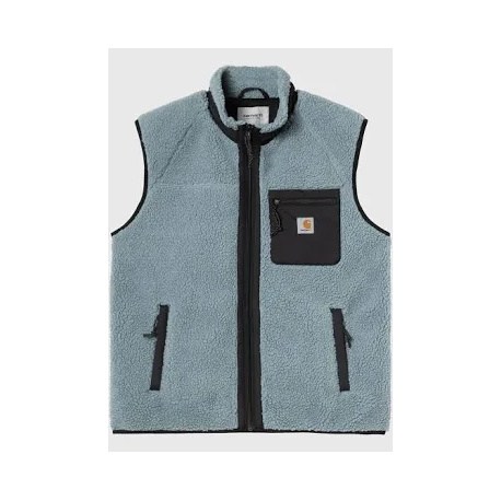 CARHARTT WIP PRENTIS VEST LINER 100 % POLYESTER CITADEL / BLACK