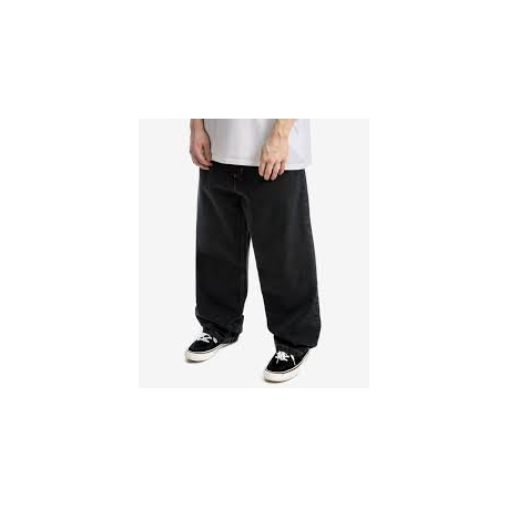 CARHARTT WIP BRANDON PANT 100% COTTON BLACK RINSED