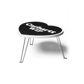 CARHARTT WIP HEART FOLDING TABLE BLACK / WHITE