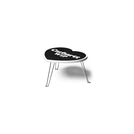 CARHARTT WIP HEART FOLDING TABLE BLACK / WHITE