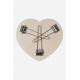 CARHARTT WIP HEART FOLDING TABLE BLACK / WHITE