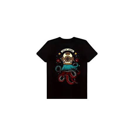 NAO INK TEE-SHIRT GOING DOWN BLACK