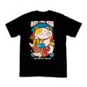 NAO INK TEE-SHIRT MANEKI NEKO BLACK