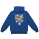 FEELING HOODIE FLORES ELECTRIC BLUE