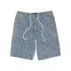 FEELING MARKER SHORTS  BLUE AOP DENIM