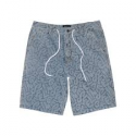 FEELING MARKER SHORTS  BLUE AOP DENIM