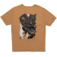 FEELING VASE SHORT SLEEVES TEE ICED COFFEE