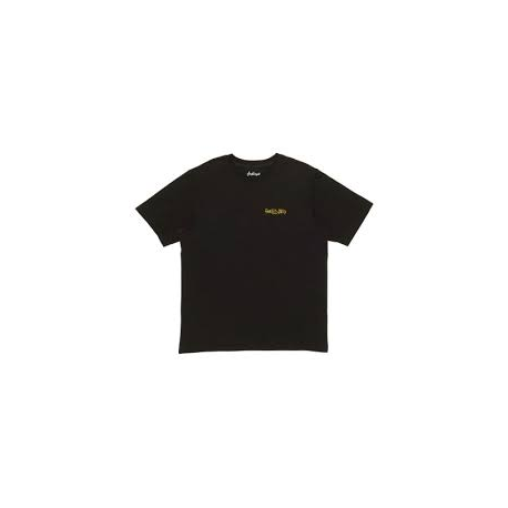 FEELING FLORES SHORT SLEEVES TEE BLACK