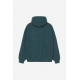CARHARTT WIP HOODED VISTA SWEAT DEEP LAGOON GARMENT DYED