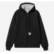 CARHARTT WIP CAR-LUX HOODED JACKET BLACK/GREY