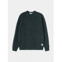 CARHARTT WIP ANGILISTIC SWEATER SPECKLED DEEP LAGOON