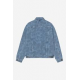 CARHARTT WIP DUCK HELSTON JACKET CAMO DUCK BLUE BLEACHED