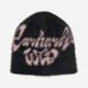 CARHARTT WIP CHEDDA BEANIE BLACK / GLASSY PINK