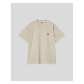 CARHARTT WIP S/S VISTA T-SHIRT FLEUR DE SEL GARMENT DYED