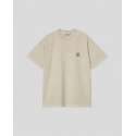 CARHARTT WIP S/S VISTA T-SHIRT FLEUR DE SEL GARMENT DYED