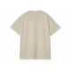 CARHARTT WIP S/S VISTA T-SHIRT FLEUR DE SEL GARMENT DYED