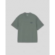 CARHARTT WIP S/S SIGNATURE SCRIPT T-SHIRT SILVER PINE / JUPITER