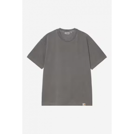 CARHARTT WIP S/S RGGD T-SHIRT BLACK GARMENT DYED