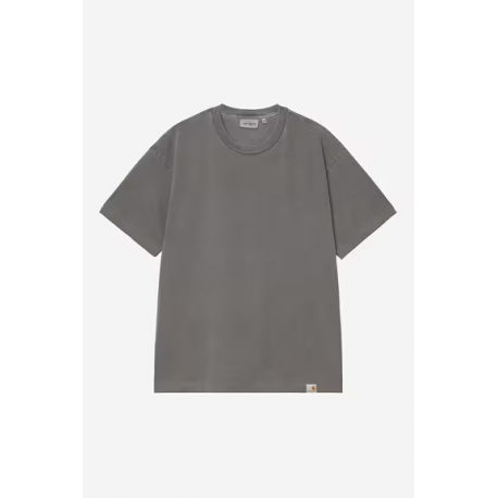 CARHARTT WIP S/S RGGD T-SHIRT BLACK GARMENT DYED