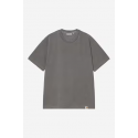 CARHARTT WIP S/S RGGD T-SHIRT BLACK GARMENT DYED