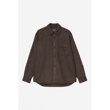 CARHARTT WIP L/S LOWIS SHIRT HOUNDSTOOTH VITOLA 